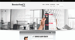 Desktop Screenshot of boostersoncv.com