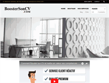 Tablet Screenshot of boostersoncv.com